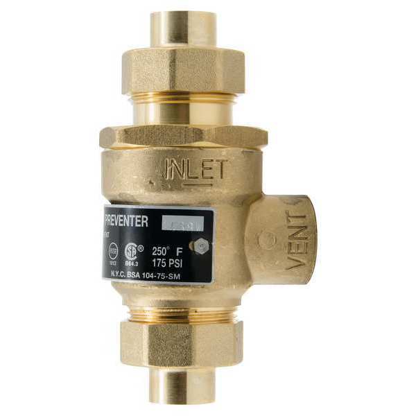 Backflow Preventer, Size 1/2