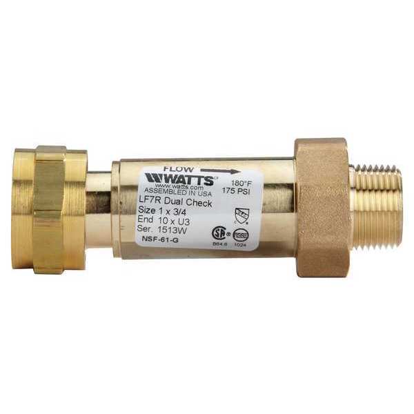 Backflow Preventer, Size 1