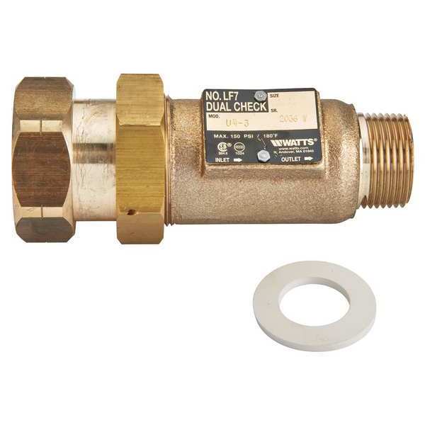 Backflow Preventer, Size 1