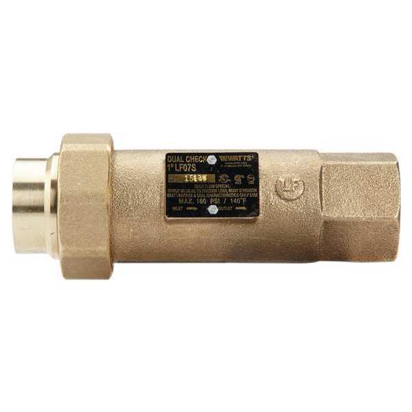Backflow Preventer, Size 1