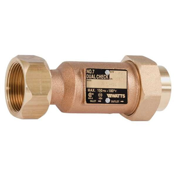 Backflow Preventer, Size 1 1/4