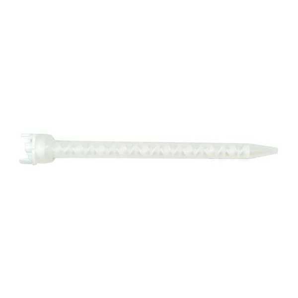Mixing Nozzle, White, 1:1, 2:1 Mixing Ratio, HDPE