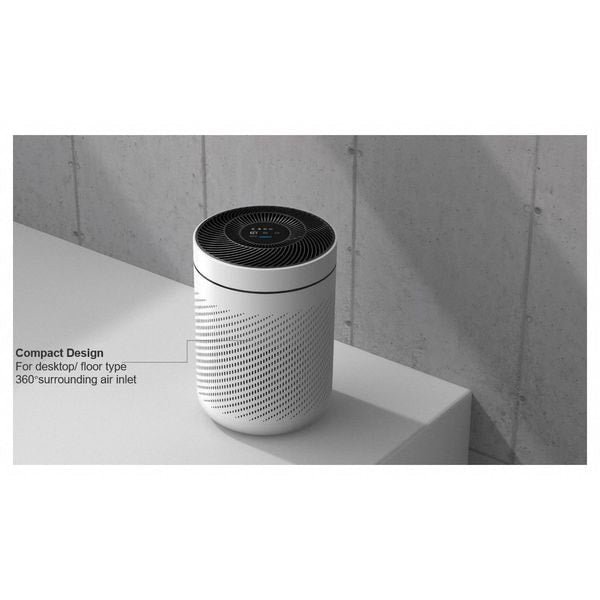 Air Cleaner, 148 cfm, 22 W, Freestanding