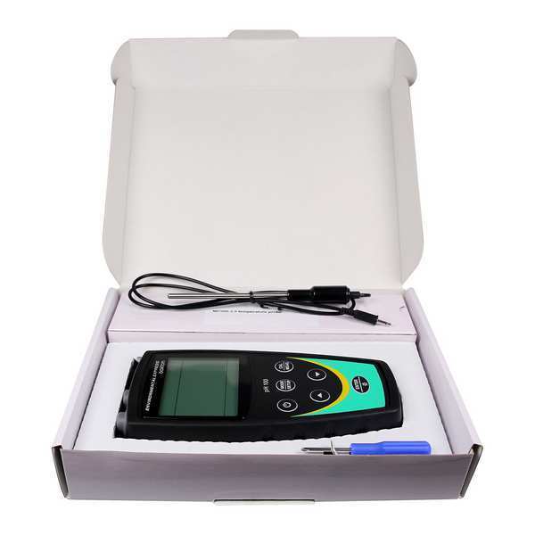 Ph Meter, LCD, AA Batteries