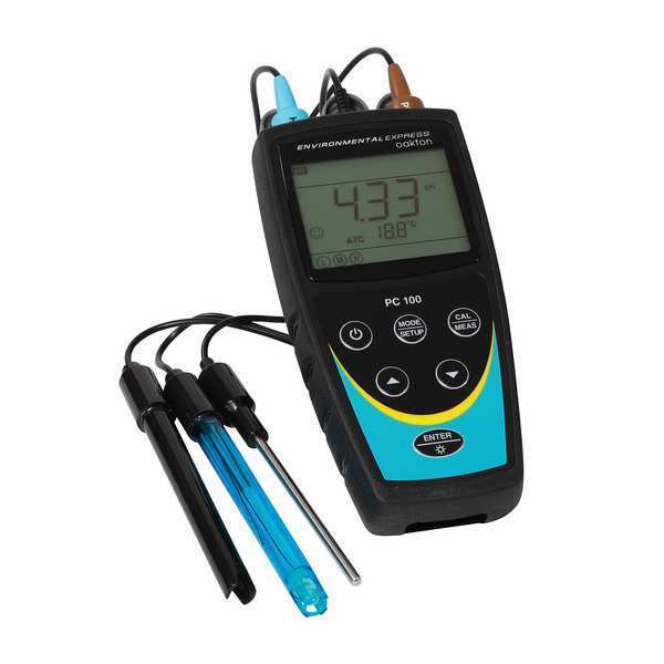 Multiparameter Meter, LCD, AA Batteries