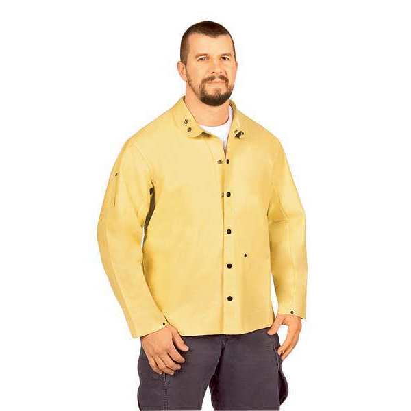 Leather Welding Jacket, 2XL, Leather, Men
