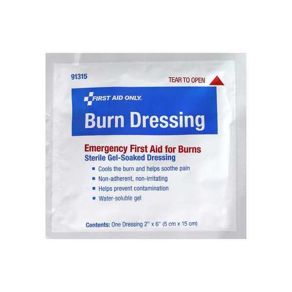 Burn Dressing, 6 in, 2 in