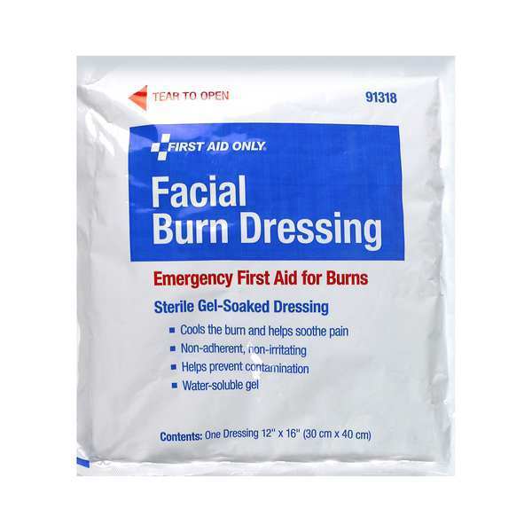 Facial Burn Dressing, 16 in, 12 in