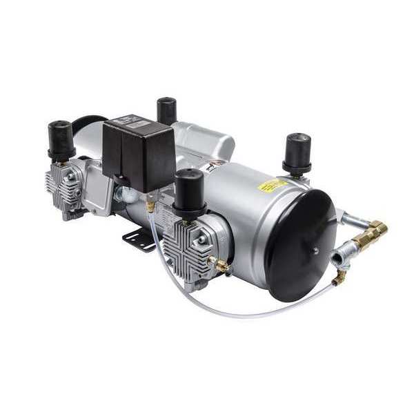 Tankless Piston Air Comprssor, Single, NPT