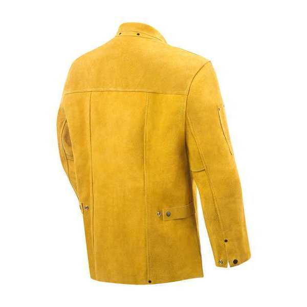 Leather Welding Jacket, 4XL, Leather, Men