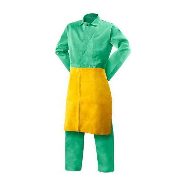Side Split Cowhide Waist Apron, Leather