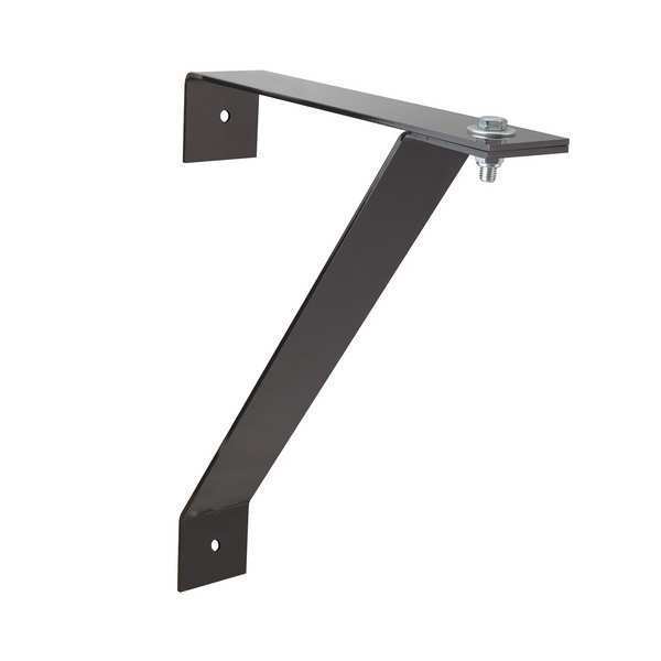 Wall Fan Mount, Black, Steel
