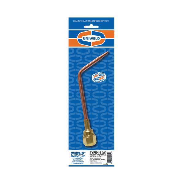 UNIWELD TYPE4 Sz3 Welding Tip