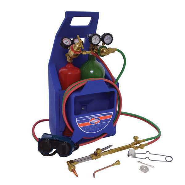 UNIWELD 6pc Tote Outfit w.MC/R Cylinder