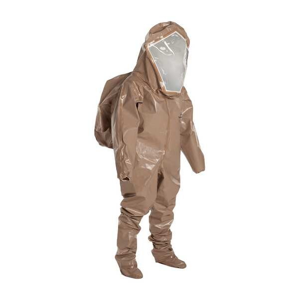 Encapsulated Level B, 6 PK, Tan, Rear Zipper