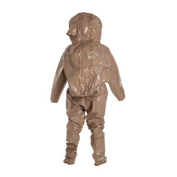 Encapsulated Level B, 6 PK, Tan, Rear Zipper