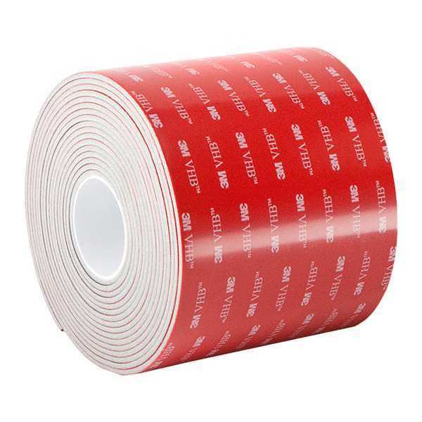 Double-Sided Foam Tape, 5 yd L, 6