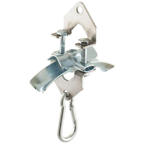 Cable Saddle, 1-25Lb, w/Safety Clip, Steel