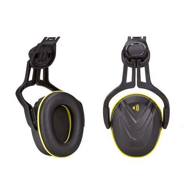 Helmet Mounted Earmuff, V-Gard, Yellow