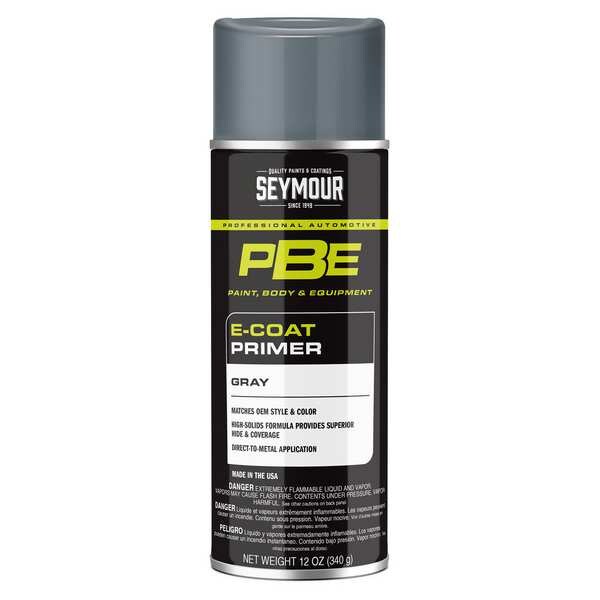 PBE E-Coat Primer, Gray, 12 oz
