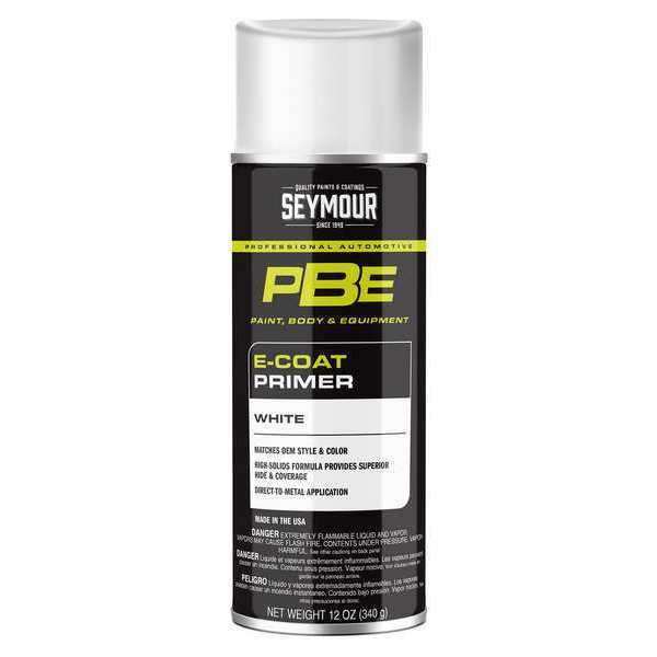 PBE E-Coat Primer, White, 12 oz