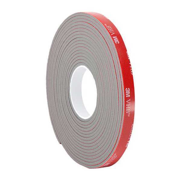Double-Sided Foam Tape, 5 yd L, 3/4
