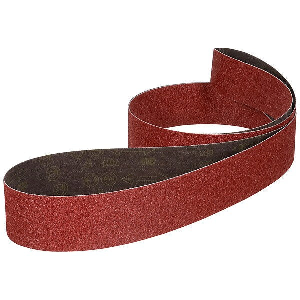 Sanding Belt, 72 in L, 2 in W, 80G, PK50