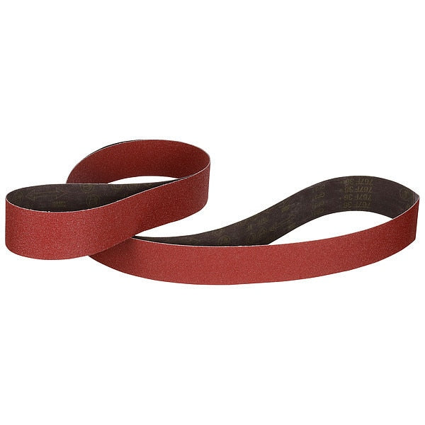 Sanding Belt, 132 in L, 3 in W, 120 G, PK50
