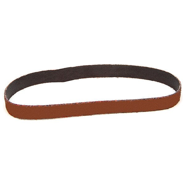 Sanding Belt, 18 in L, 1/4 in W, PK200