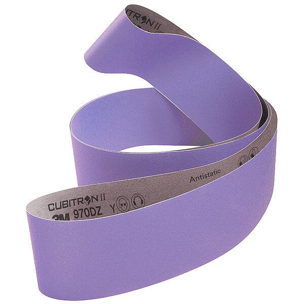 Sanding Belt, 91 in L, 4 in W, 120G, PK25
