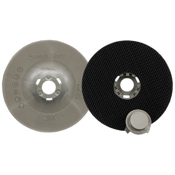 Hook/Loop Dsc Backup Pd, 4 1/2in Dia, PK10