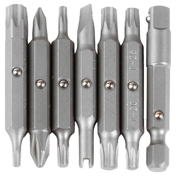 Screwdriver Bit Set, 1/4