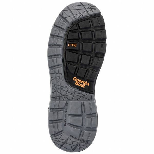 6-Inch Work Boot, W, 9 1/2, Black, PR