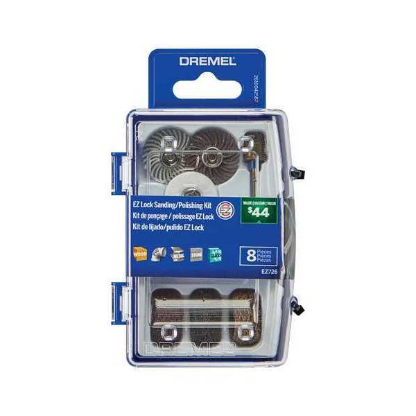 Rotary Tool Accessory Kit, 8 pieces