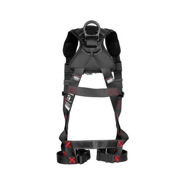 Harness, Vest Style, L/XL, Black