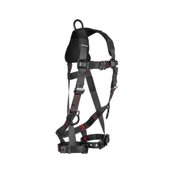 Harness, Vest Style, 2XL/3XL, Black