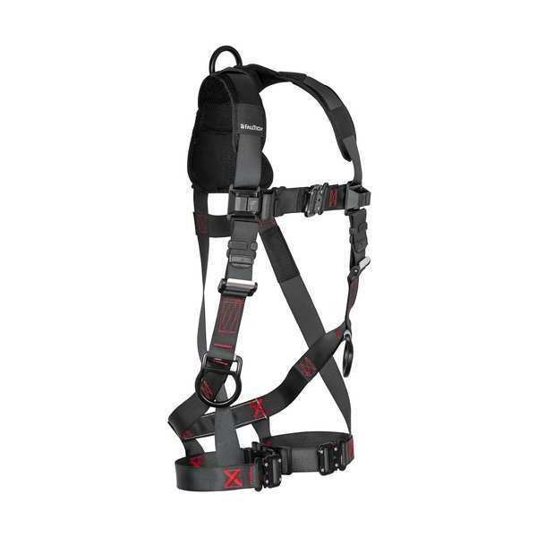 Harness, Vest Style, 2XL/3XL, Black