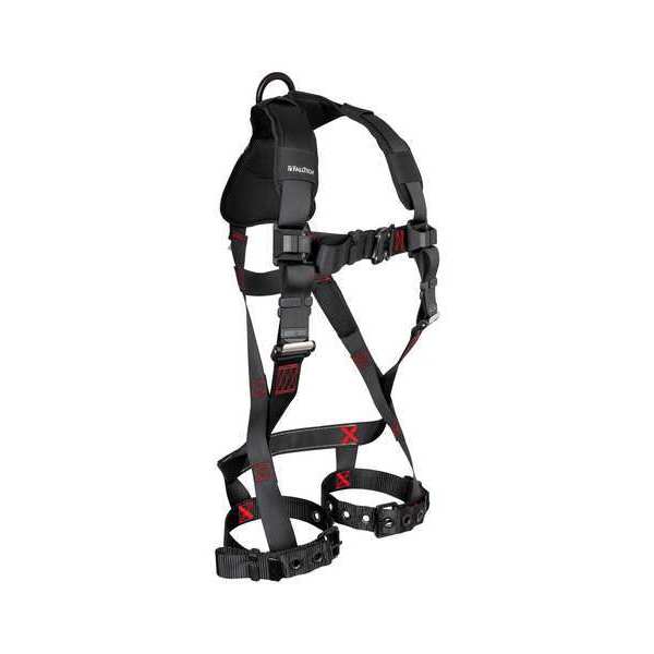 Harness, Vest Style, L/XL, Black
