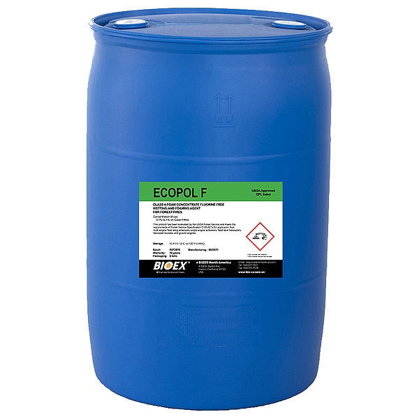 Firefighting Foam, Drum, 55 gal