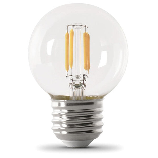 LED, 5.5 W, G16-1/2, Medium Screw (E26), PK2