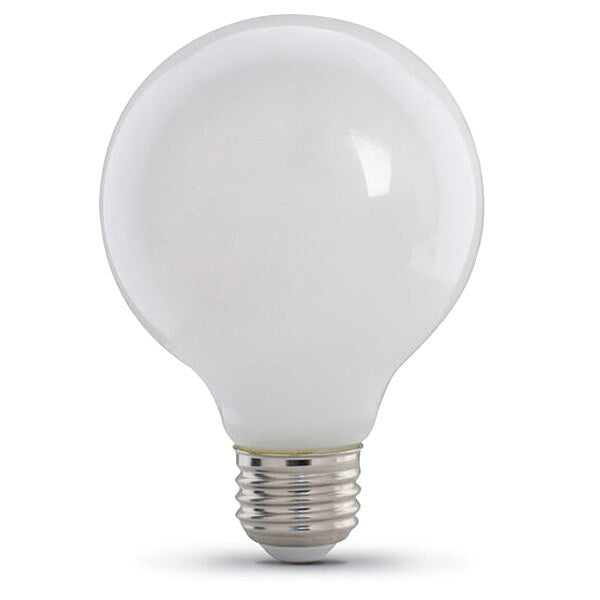 LED, 3.8 W, G25, Medium Screw (E26), PK3