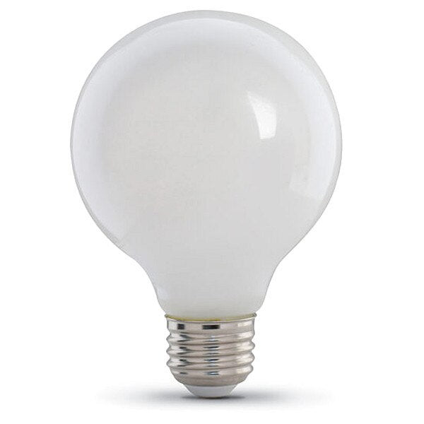 LED, 3.8 W, G25, Medium Screw (E26), PK3