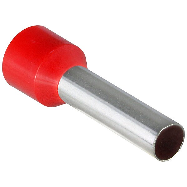 Ferrule, Copper, 1.1 in L, PK100