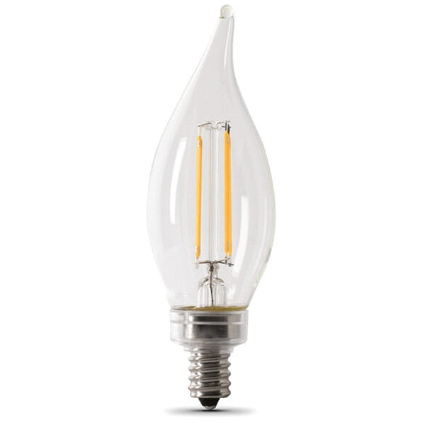 5.5 W, BA10, Candelabra Screw (E12), PK4