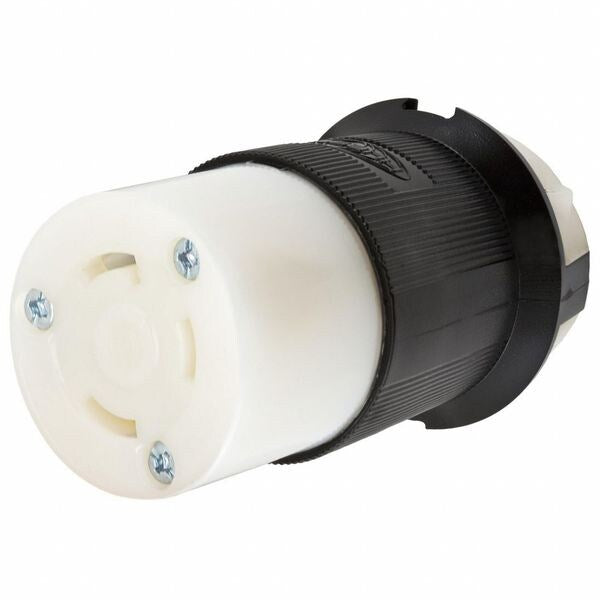 Twist-LockÂ®, EdgeConnectâ¢, Female Connector Body, 30A 125V, L5-30R, Screwless Terminal