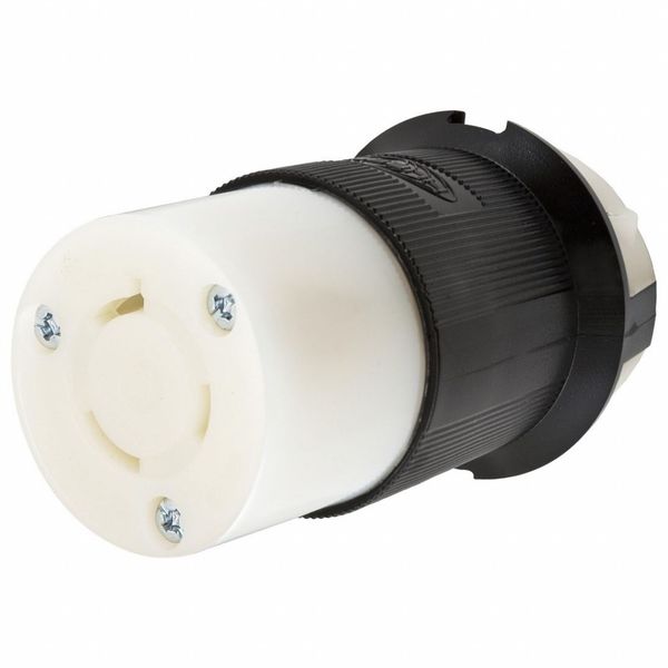 Twist-LockÂ®, EdgeConnectâ¢, Female Connector Body, 20A 480V AC, L8-20R, Screwless Terminal