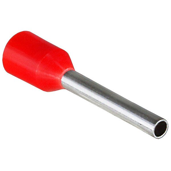 Ferrule, Copper, 0.72 in L, PK100