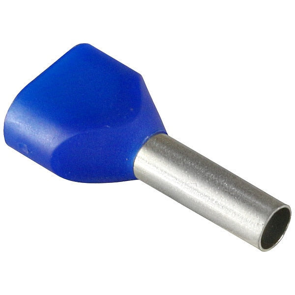 Ferrule, Copper, 0.73 in L, PK100