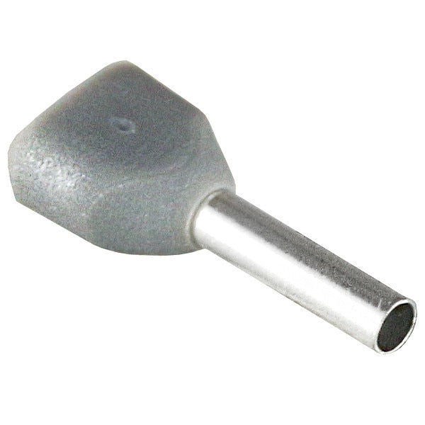 Ferrule, Copper, 0.59 in L, PK100