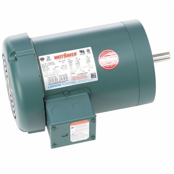 General Purpose Motor, 1 hp, 3.2/1.6 A